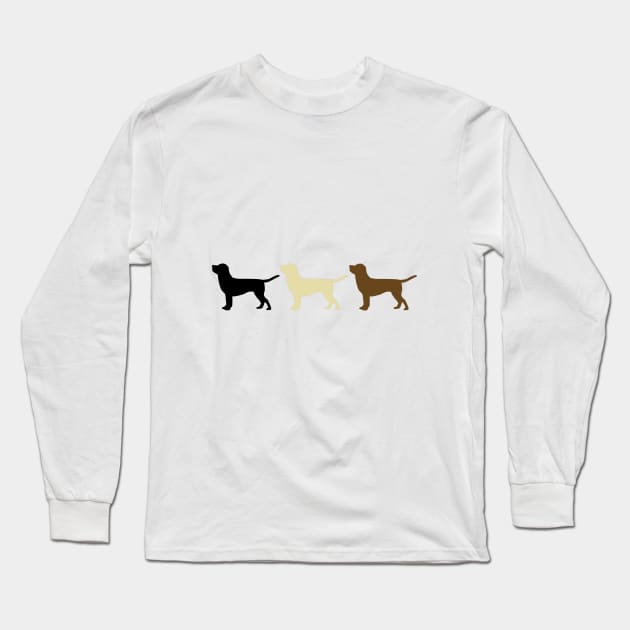 The Labrador Retriever Lover Long Sleeve T-Shirt by designInk